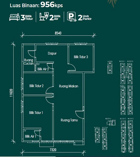 Gambar 3 Residensi Pinang
